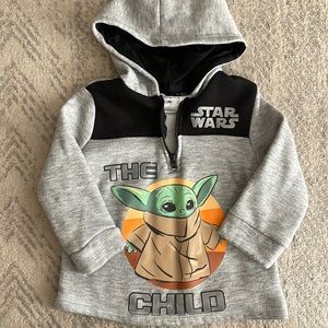 Baby Yoda Star Wars Pullover 4T